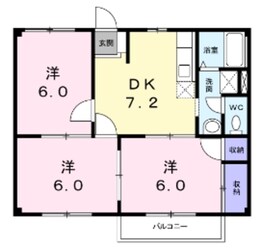 アビタシオンの物件間取画像